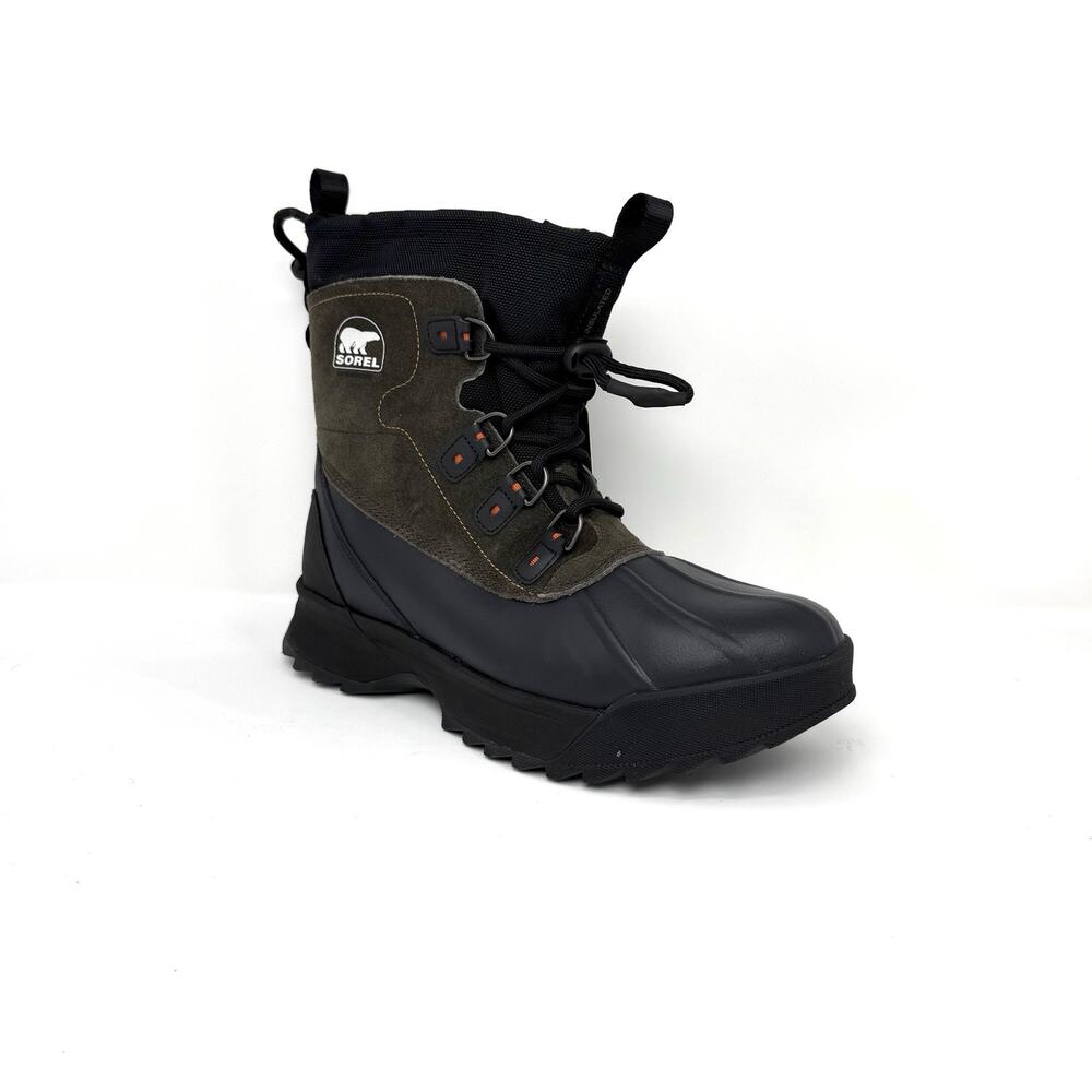 Sorel Scout 87 XT WP Men's Waterproof Winter Boots Black Quarry Size 12 New